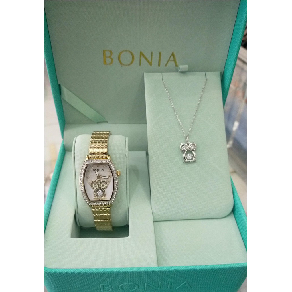 Jam Tangan Wanit BONIA Missie Tale Owl B10843-2217S B10843 Original