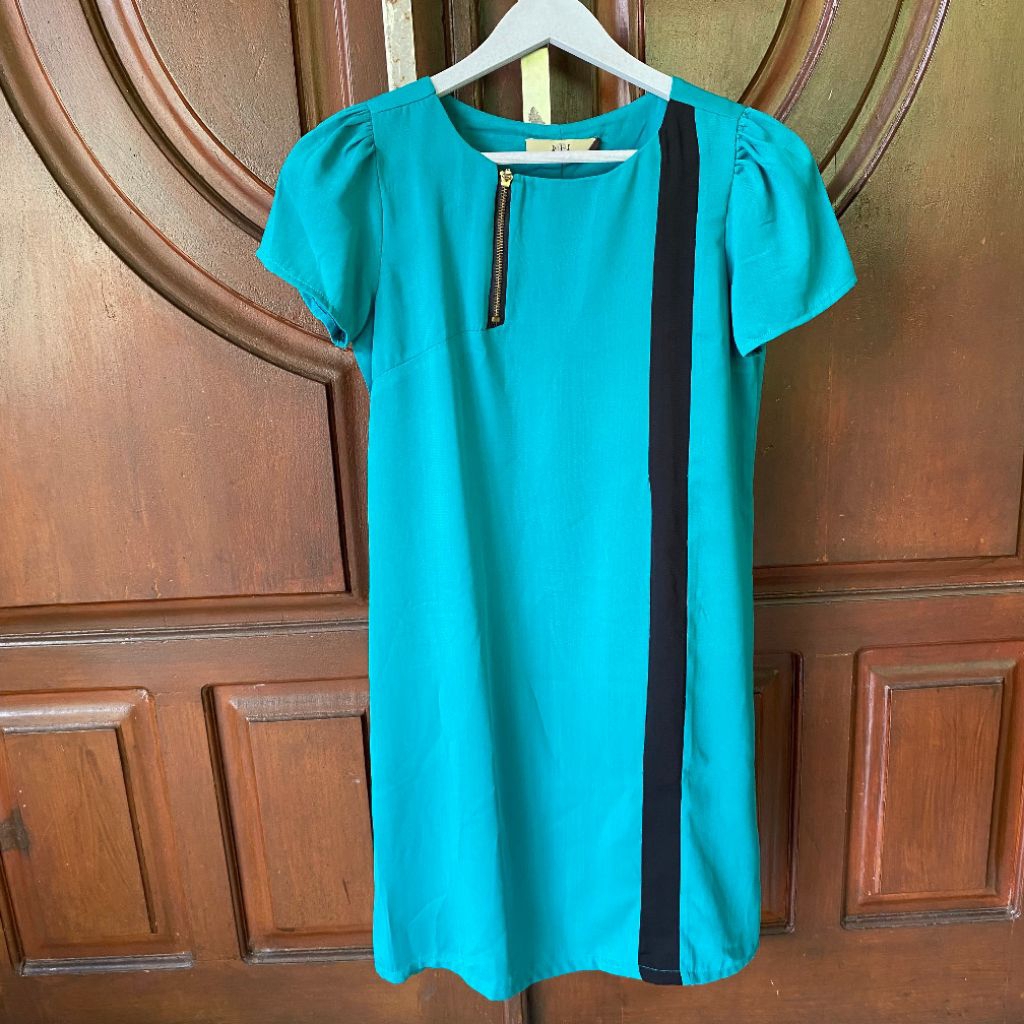 Preloved Dress BLF Wanita Hijau