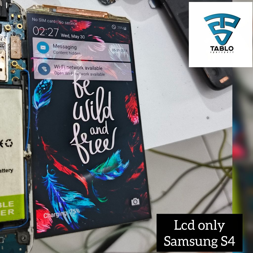 Lcd Only Samsung S4 big i9500 i9505 ori copotan hp