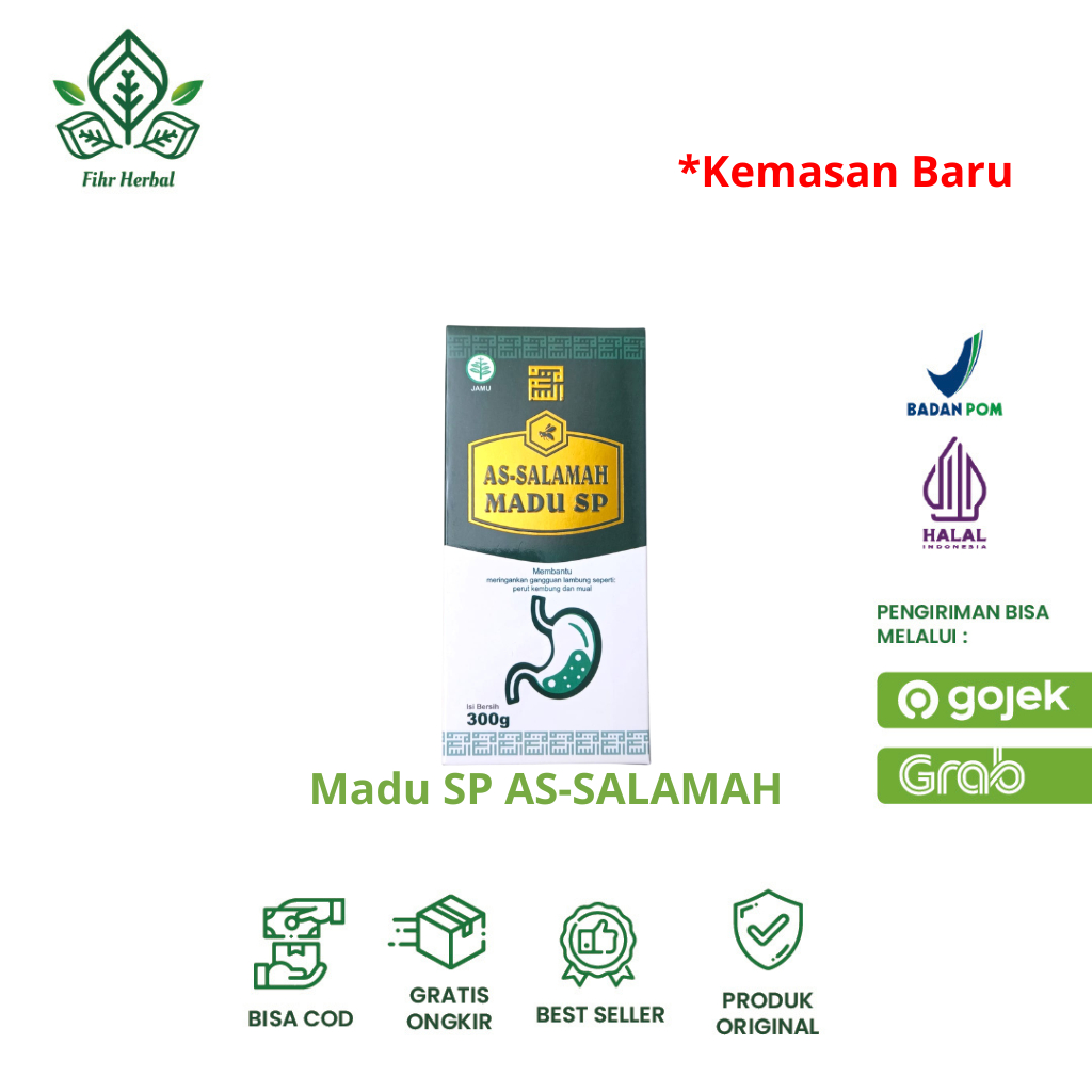 Madu SP As Salamah Spesial Pencernaan 350gr - Madu Spesial Atasi Lambung