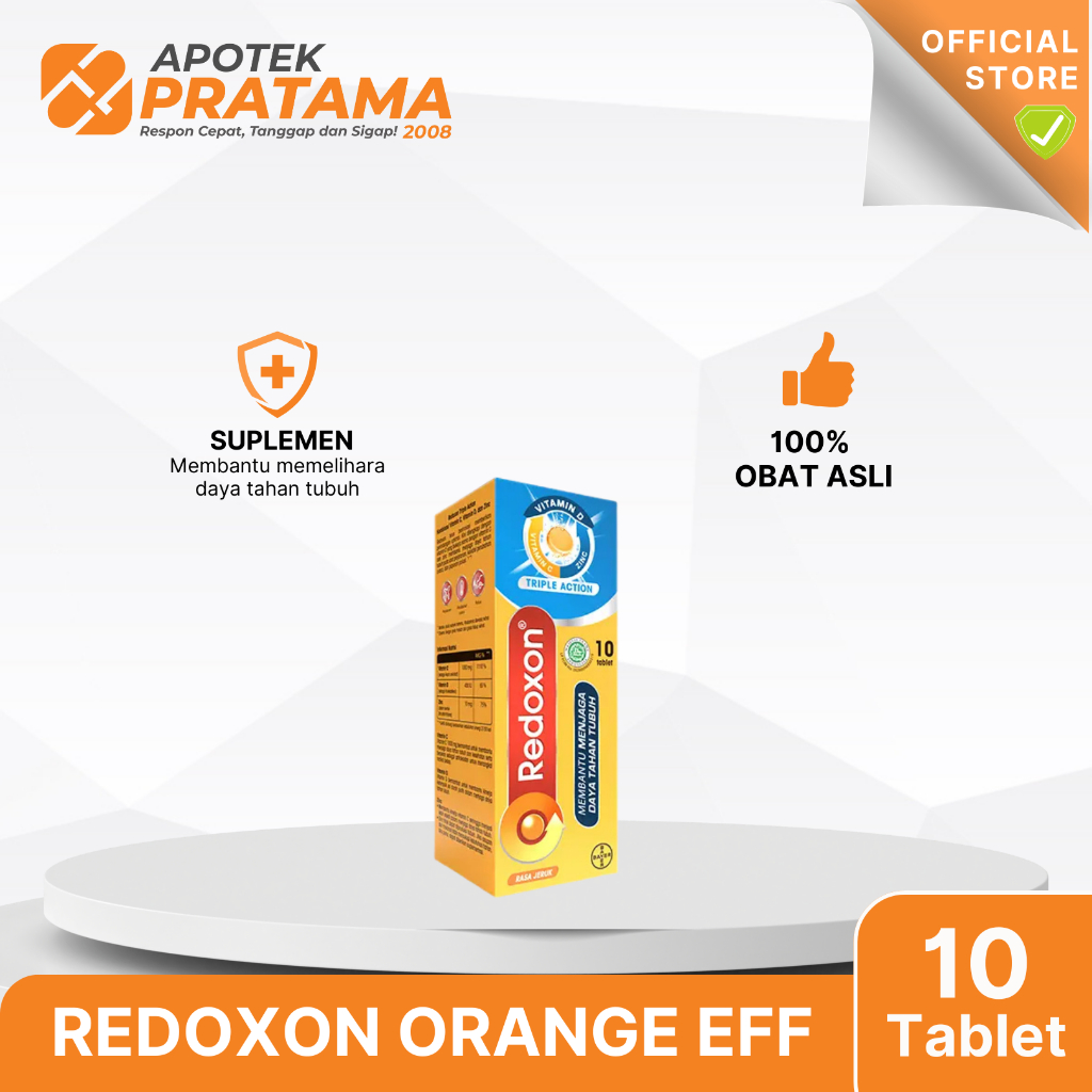 REDOXON ORANGE 10'S / REDOXON JERUK