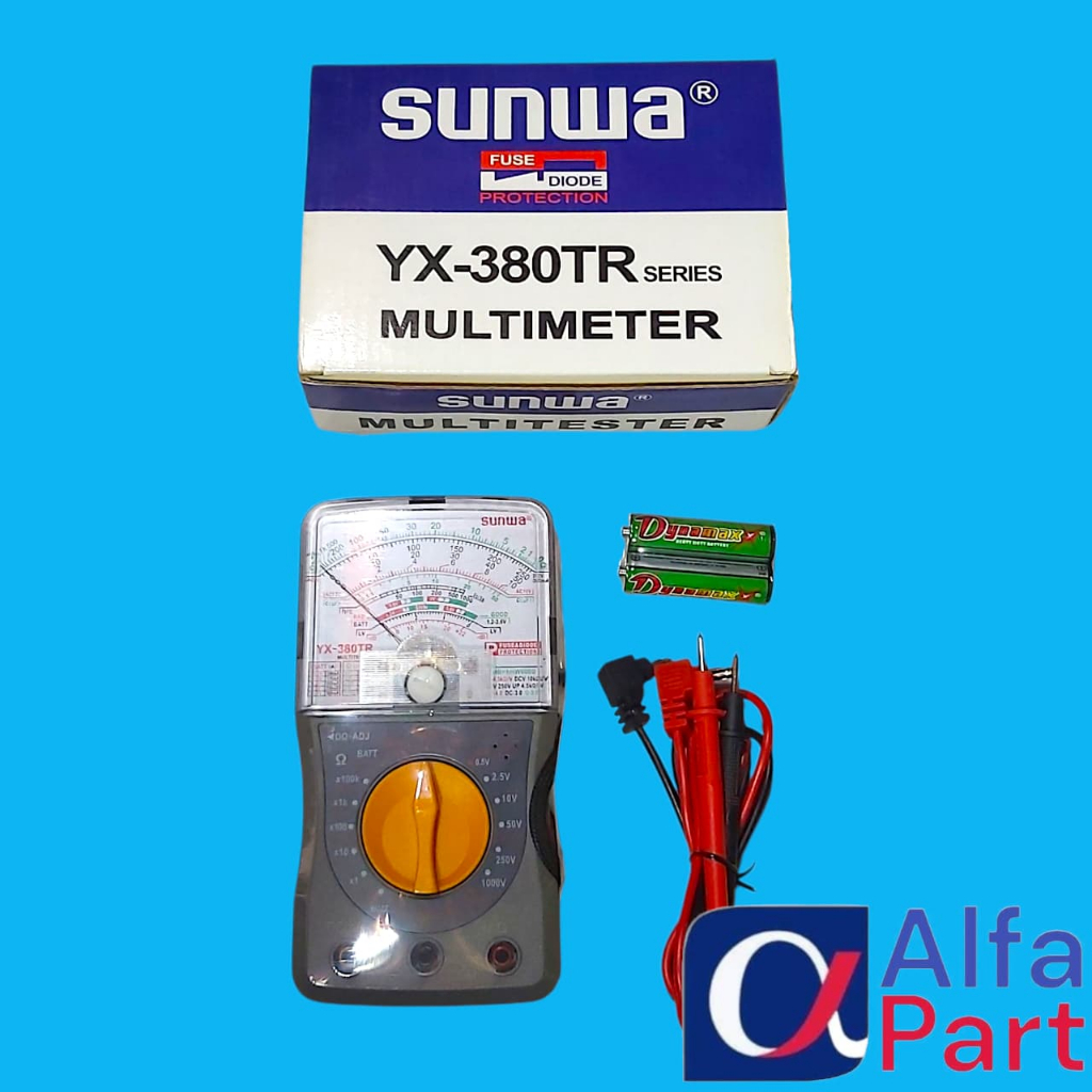 MULTITESTER SUNWA YX 380 TR SERIES MULTI TESTER SUNWA