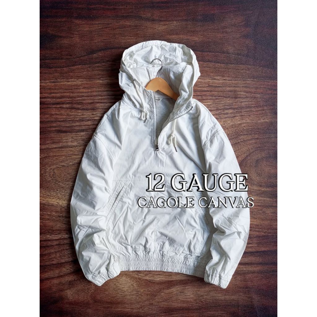 JAKET 12 GAUGE CAGOLE CANVAS CASUAL DALEMAN INER PRIA/UNISEX SECOND PRELOVED