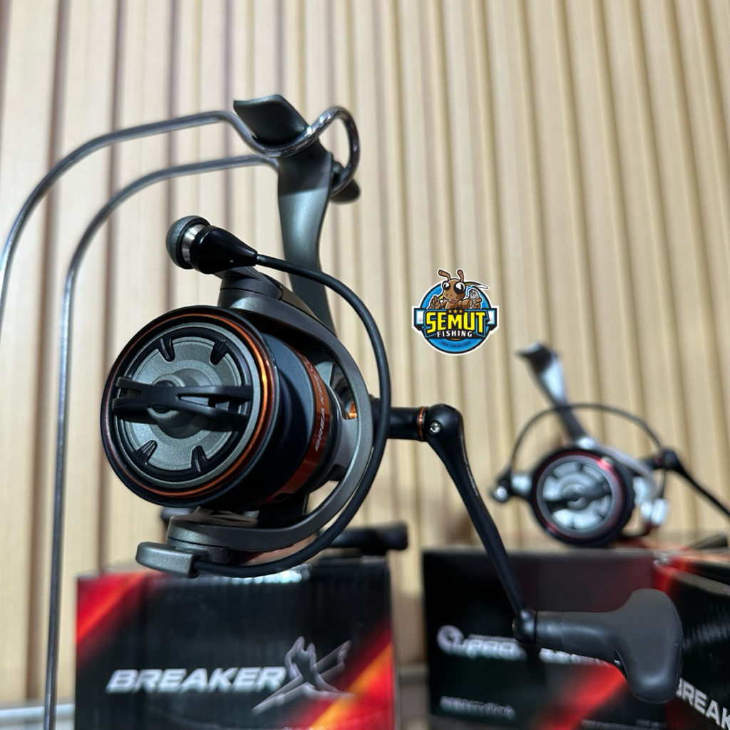 REEL SPINNING EUPRO BREAKER X SIZE 1500 2500 SALTWATER POWER HANDLE