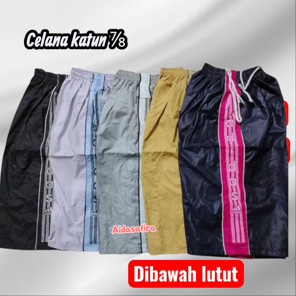 CELANA PRIA 7/8/CELANA LAKI-LAKI HARIAN/CELANA PENDEK PRIA 7/8