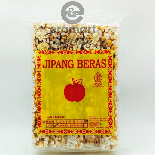 JIPANG BERAS 50GR / KUE BERAS KRIUK MANIS / ERAMART