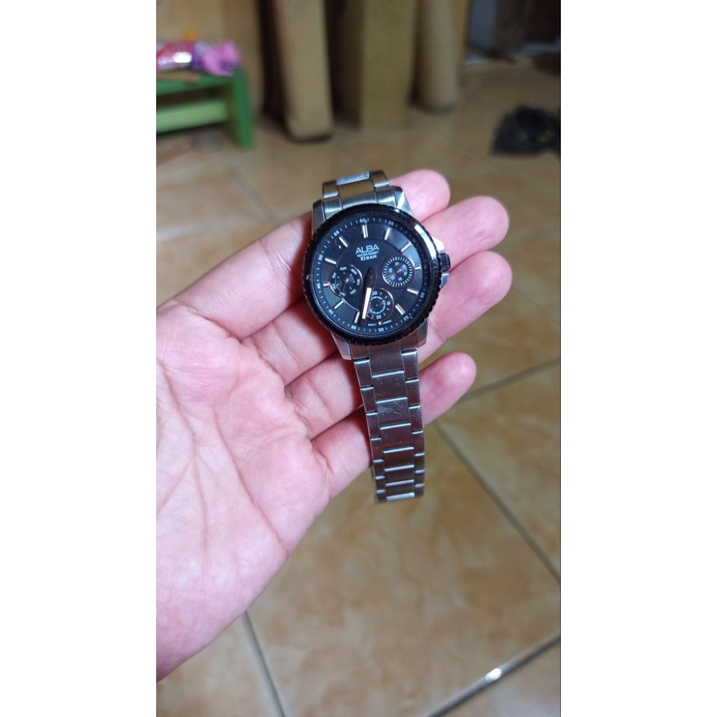 Jam Tangan Wanita Alba Active Quartz Stainless Steel AP6661 Original 2nd
