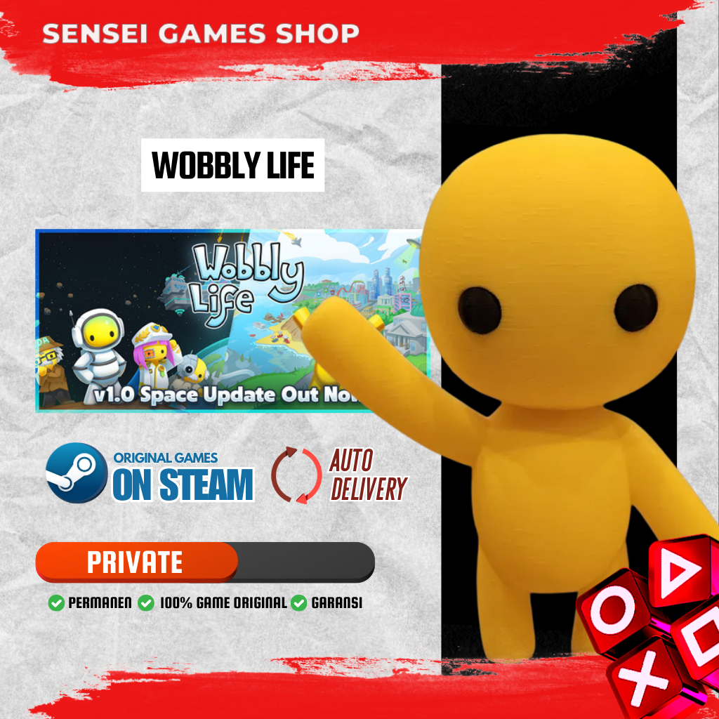 [BONUS STEAM KEY] Wobbly Life / AUTO DELIVERY / STEAM / Game PC / Games Computer / Original Steam Do