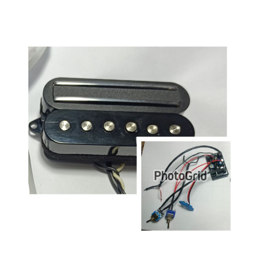 pickup sustainer hotrail+pickup neck single