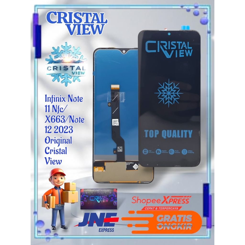 LCD TOUCHSCREEN INFINIX NOTE 11 NFC/X663/X663B/X663C/NOTE 12 2023/X676C ORIGINAL