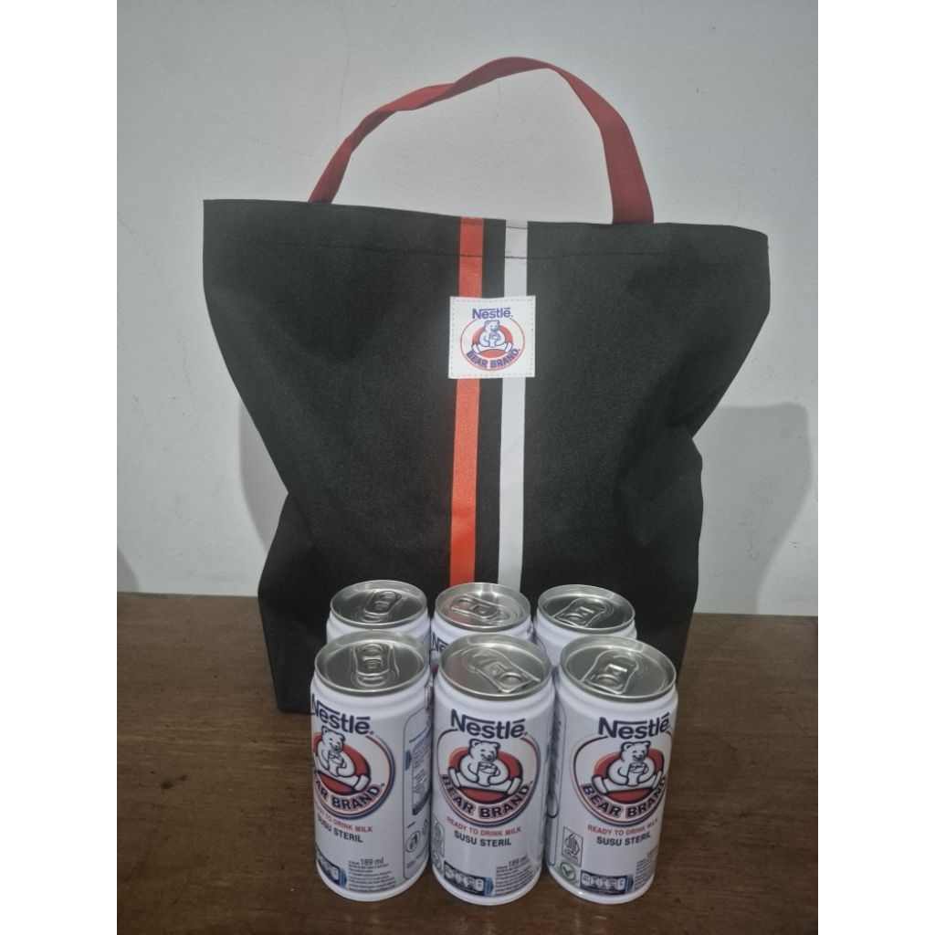 NESTLE SUSU BERUANG isi 6 Free Tas Cantik