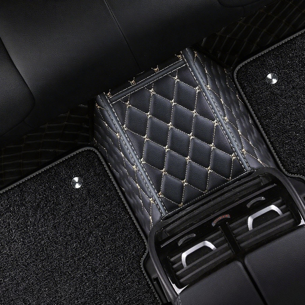 Bantalan kaki mobil, penutup penuh khusus untuk kursi pengemudi utama, kustomisasi alas lantai depan