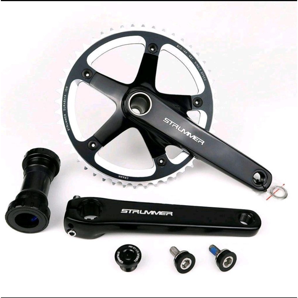 Crank Strummer CW-880 BCD 144 48T Arm 165 Fixie