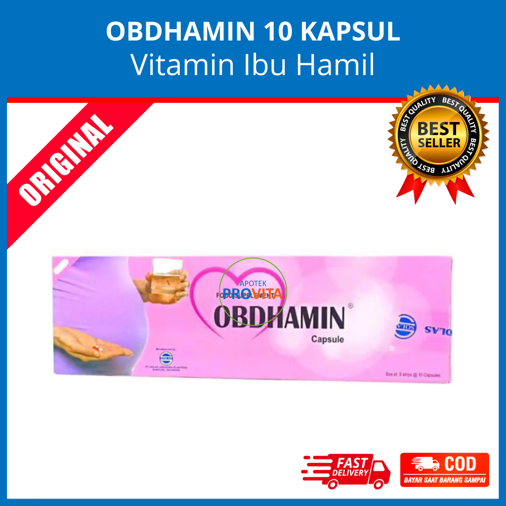 OBDHAMIN Vitamin Ibu Hamil / Vitamin Obdhamin untuk Ibu Hamil