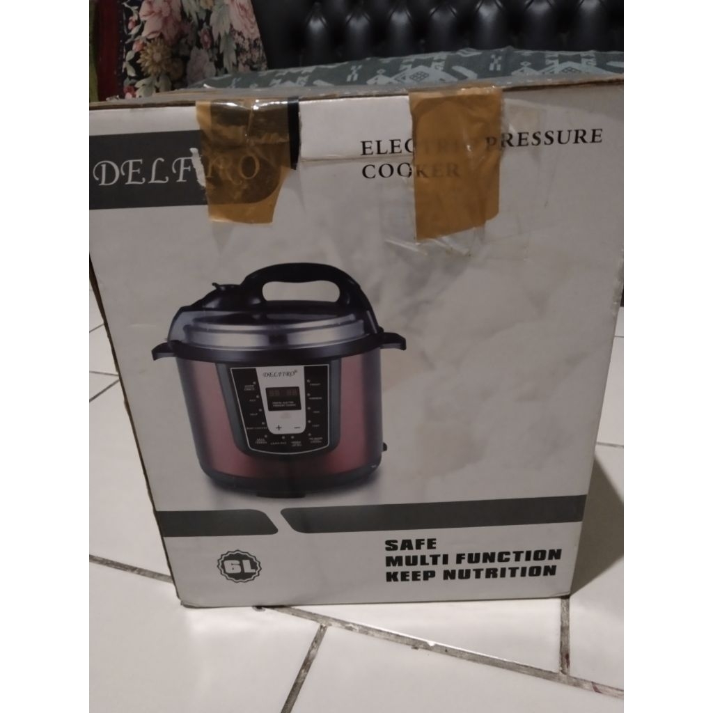 Preloved Delfiro electric pressure cooker