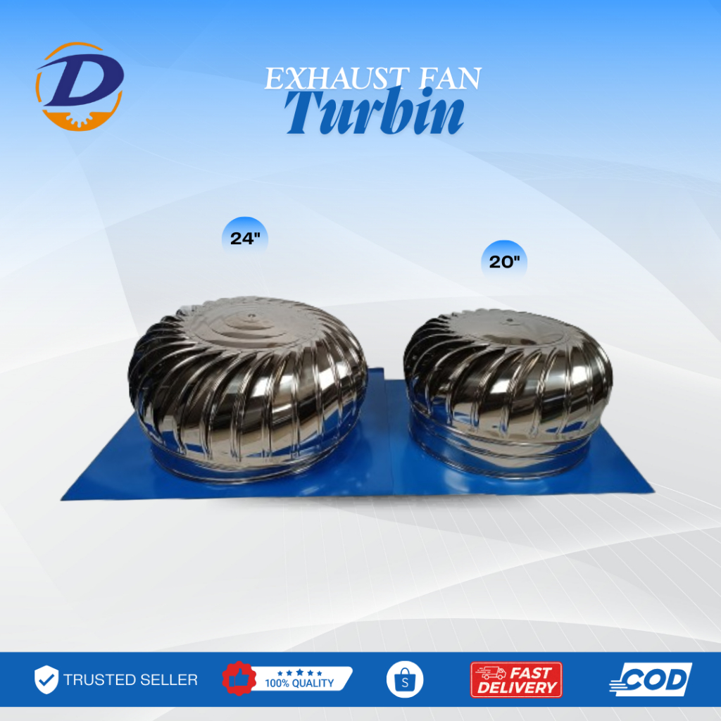 Turbin Ventilator / Turbine Roof/ Kipas Atap Industr/ Kipas Pabrik / Ventilasi Atap Pabrik - South E