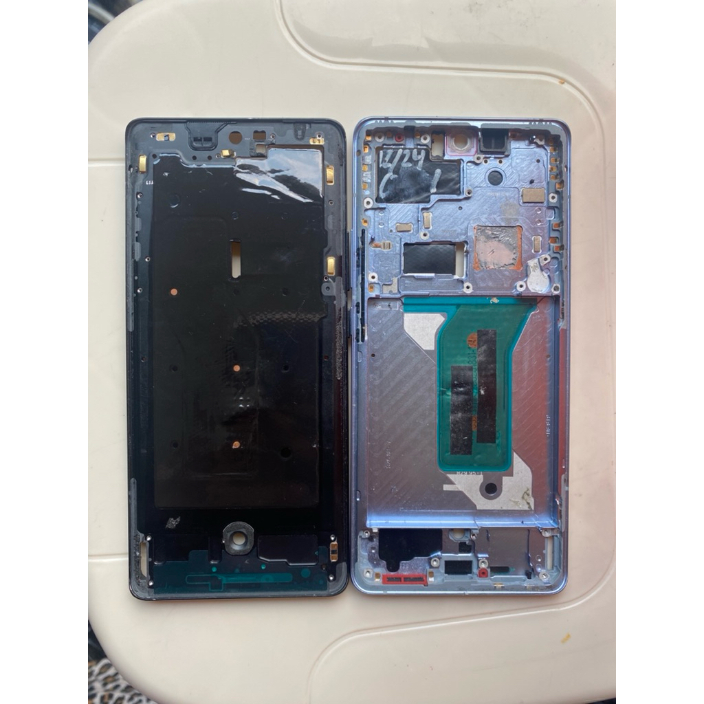 Frame LCD Vivo X70 Pro Original Copotan + Tombol / Tatakan LCD Vivo X70 Pro Original