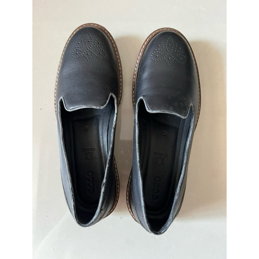 Sepatu Wanita Kulit Mer Ecco Hitam