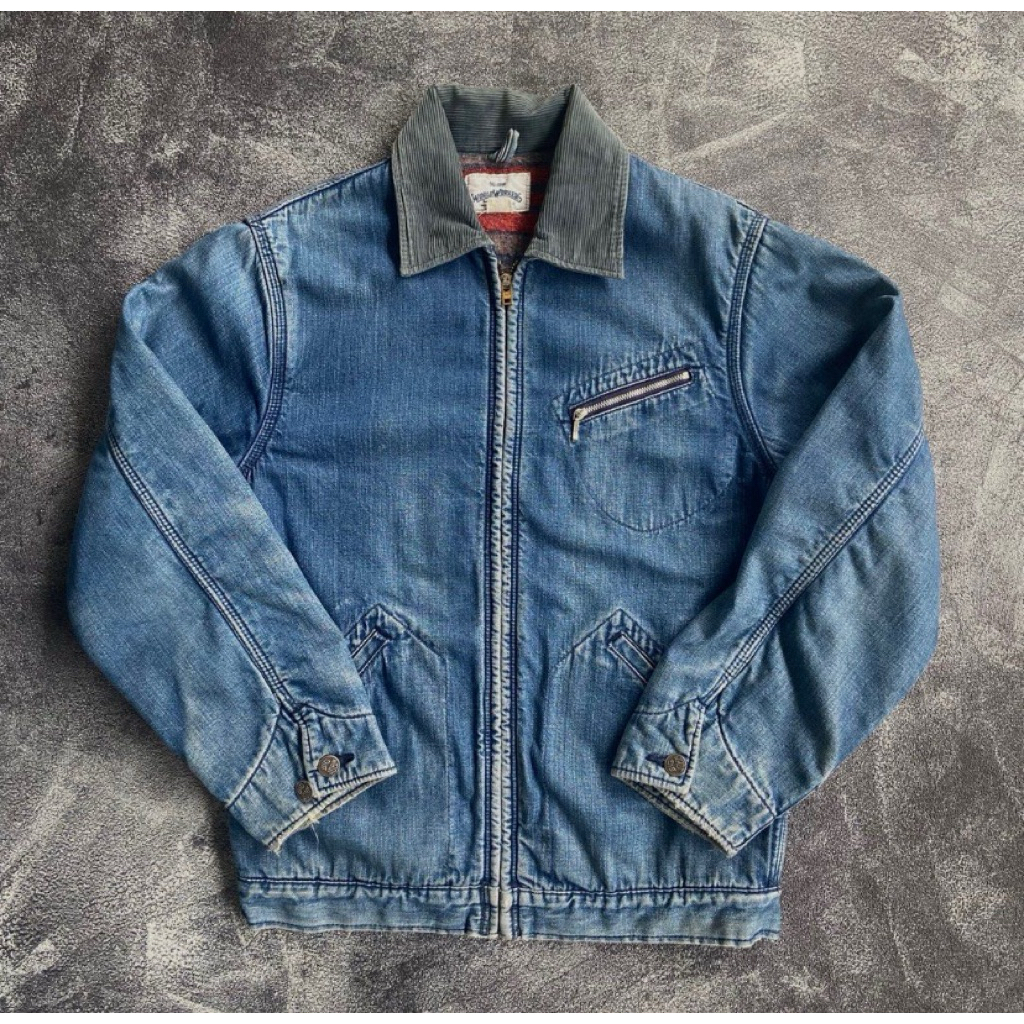 Vintage Big John Denim Work Jacket