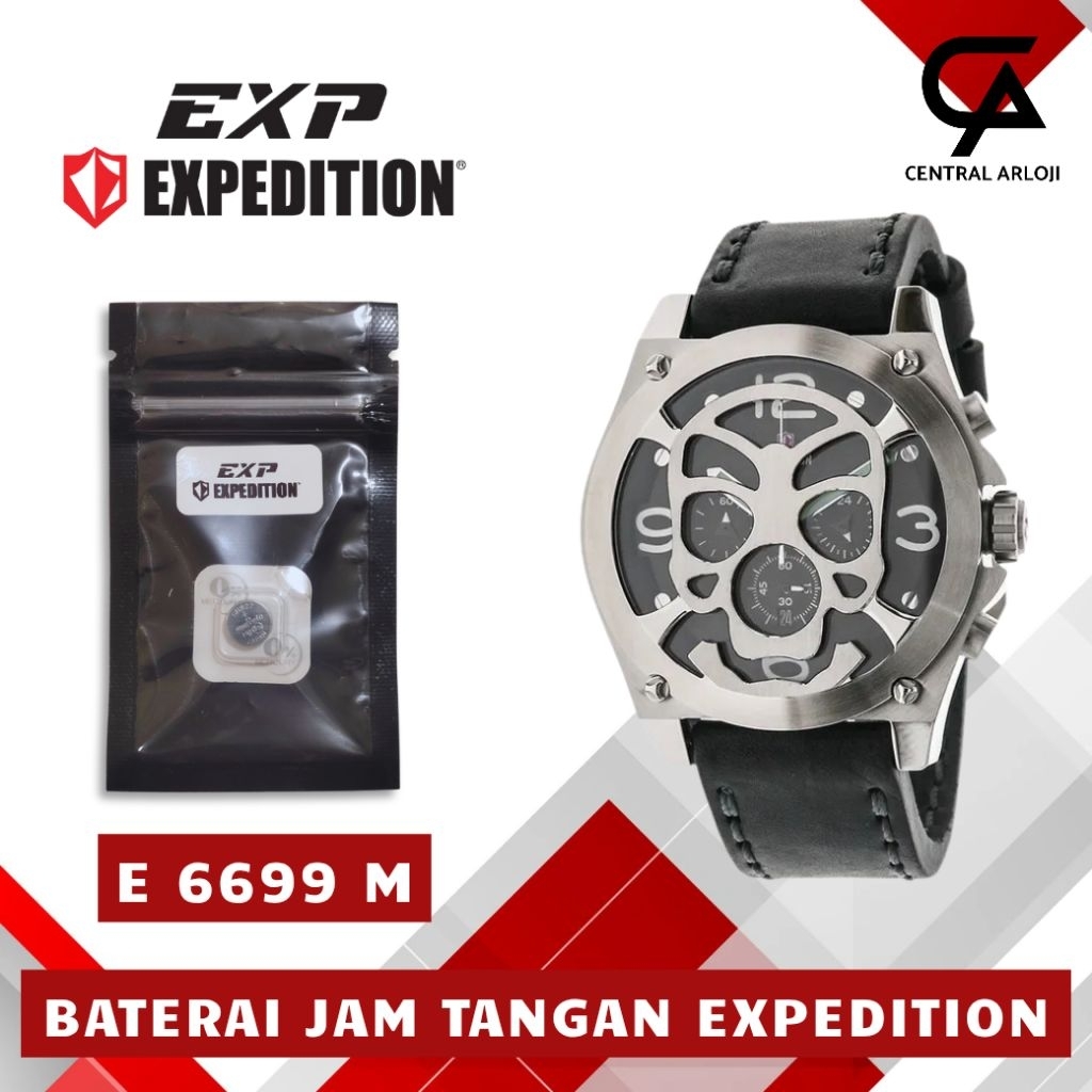 Baterai Jam Tangan Expedition E 6699 M Original