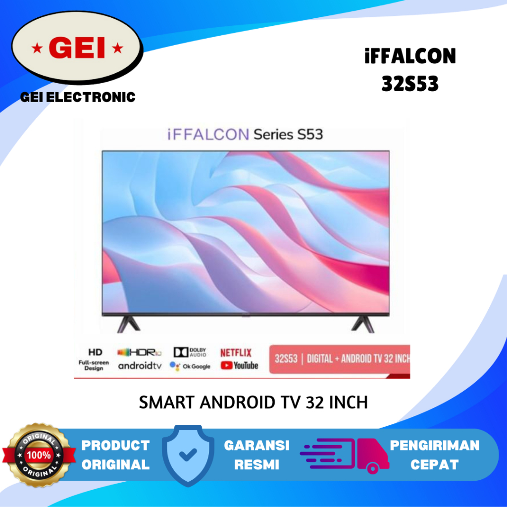TV ANDROID TCL IFFALCON 32 INCH / TV ANDROID TCL 32 INCH