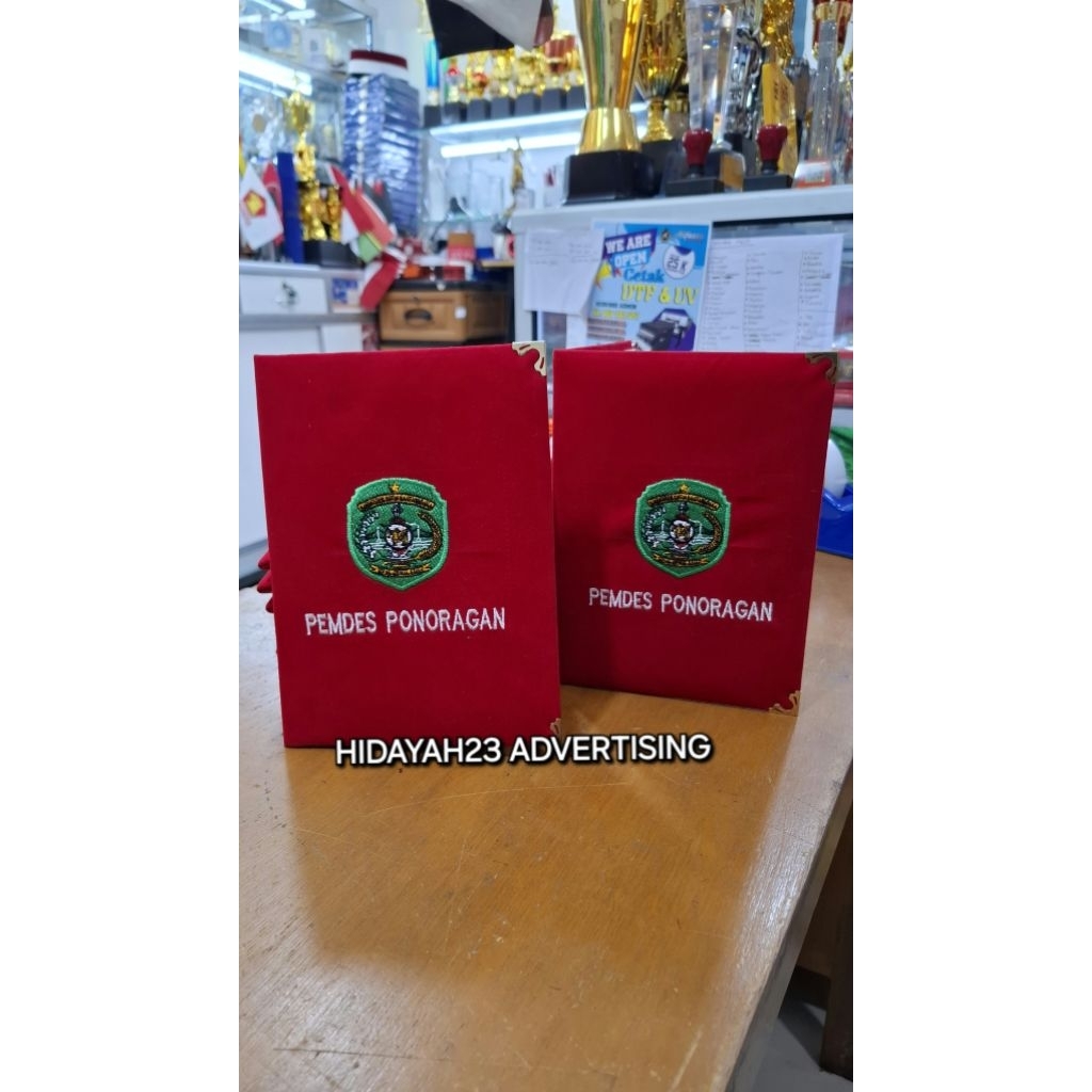 map bordir custom map kantor map upacara map custom