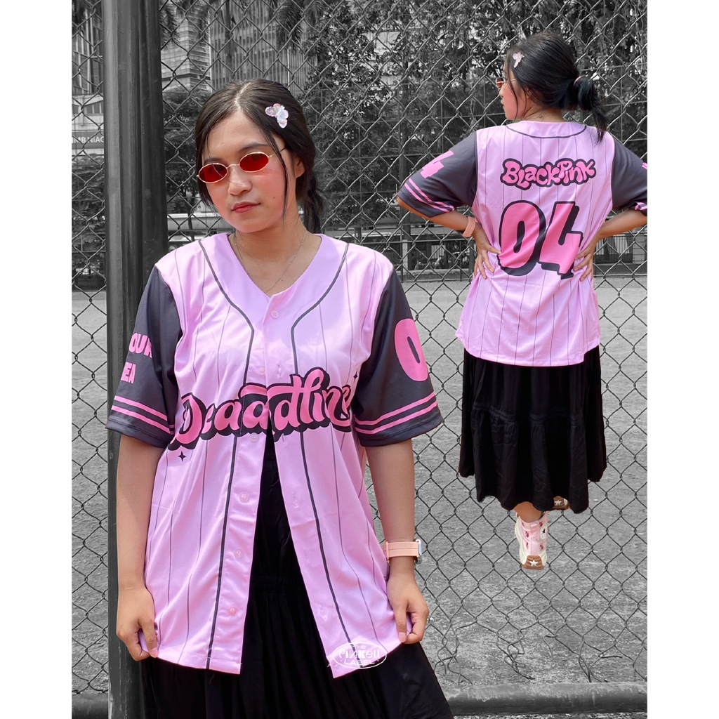 [READY STOCK ] BLACKPINK Series – Deadline Concert Baseball T-Shirt