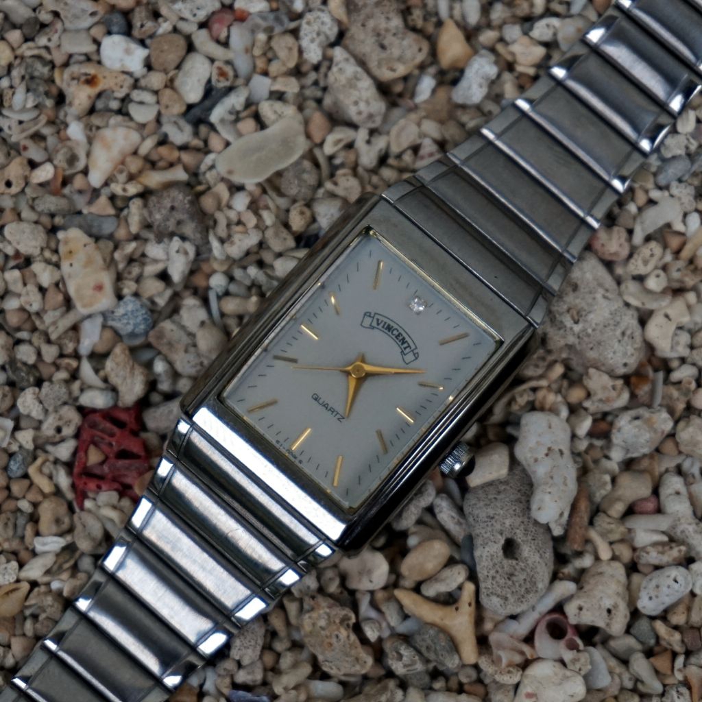 seiko vincent NOS tank watches