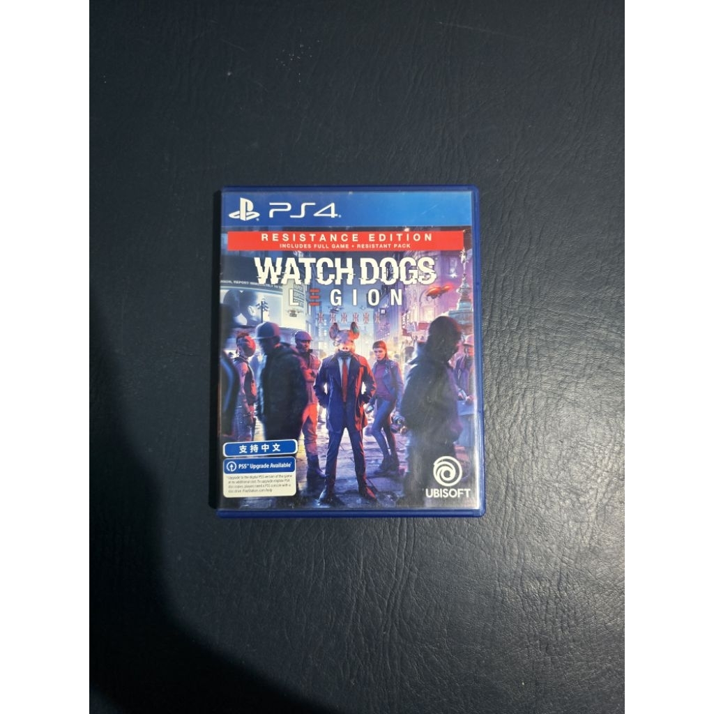 PS4 Watch Dogs Legion Resistance Edition BD Kaset CD Game Playstation 4 Ori Kaset Games Retro Origin