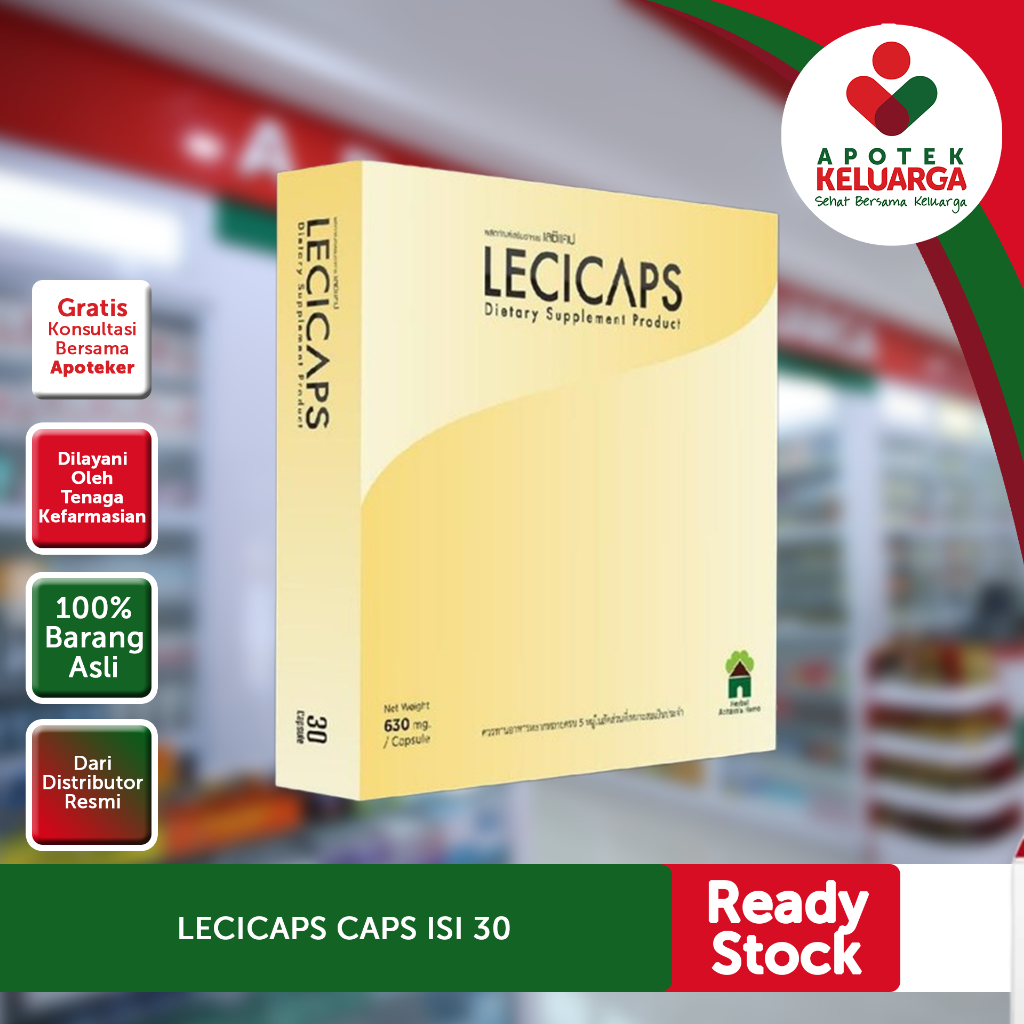 Lecicaps Caps Isi 30