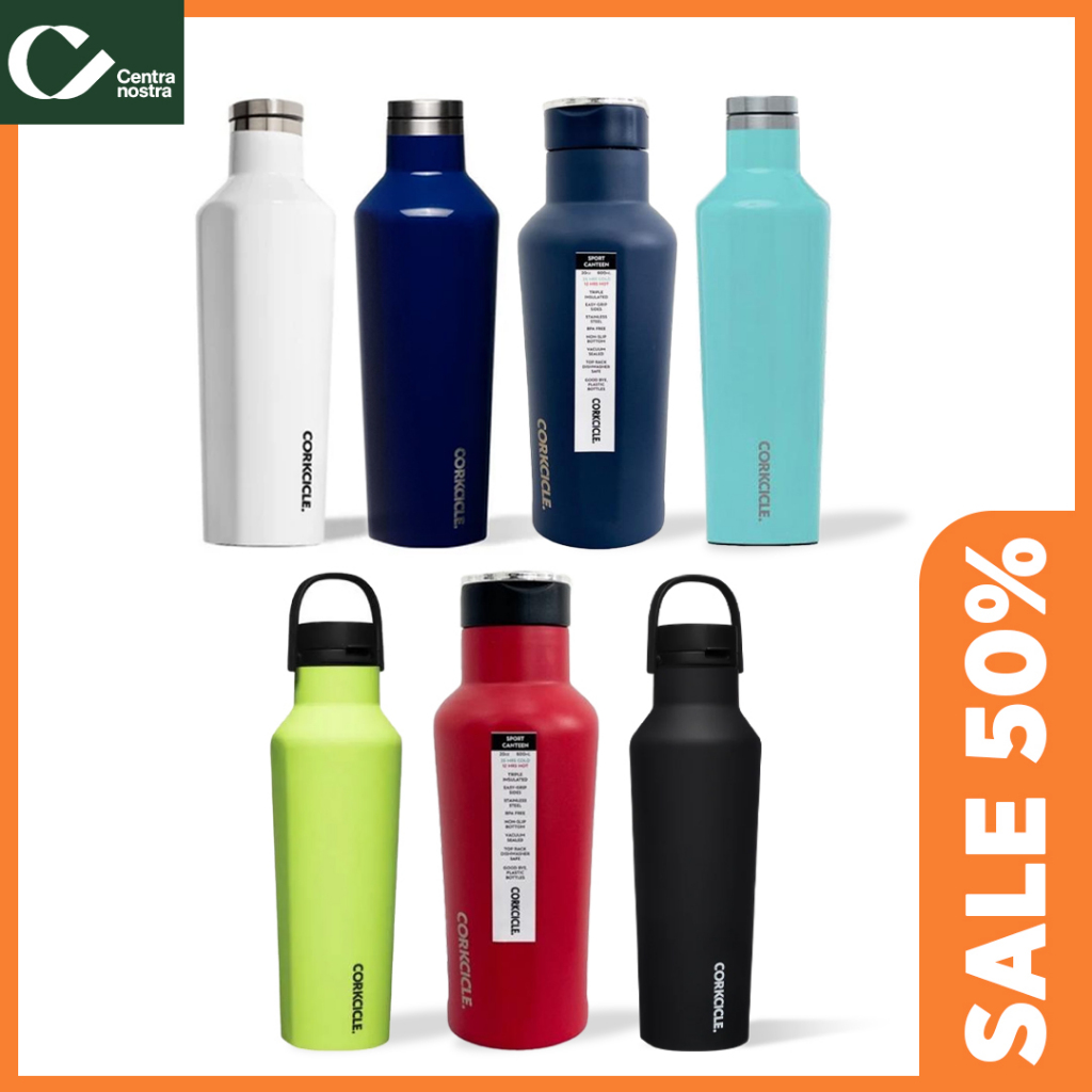 [PROMO PREMIUM] CORKCICLE®️ Canteen 16oz Original Stainless Water Bottles Tumbler Premium ORIGINAL