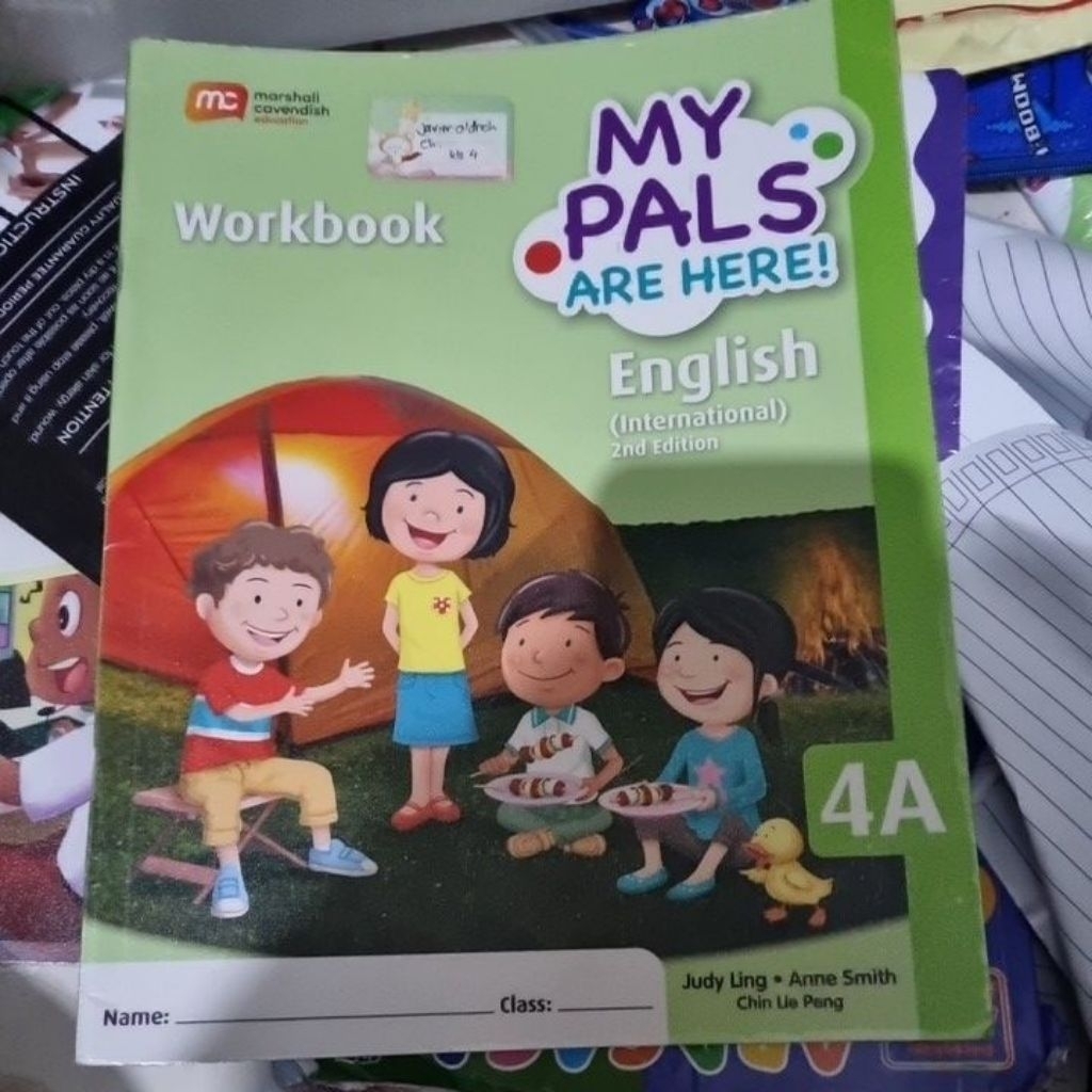 my pals are here english 4a workbook