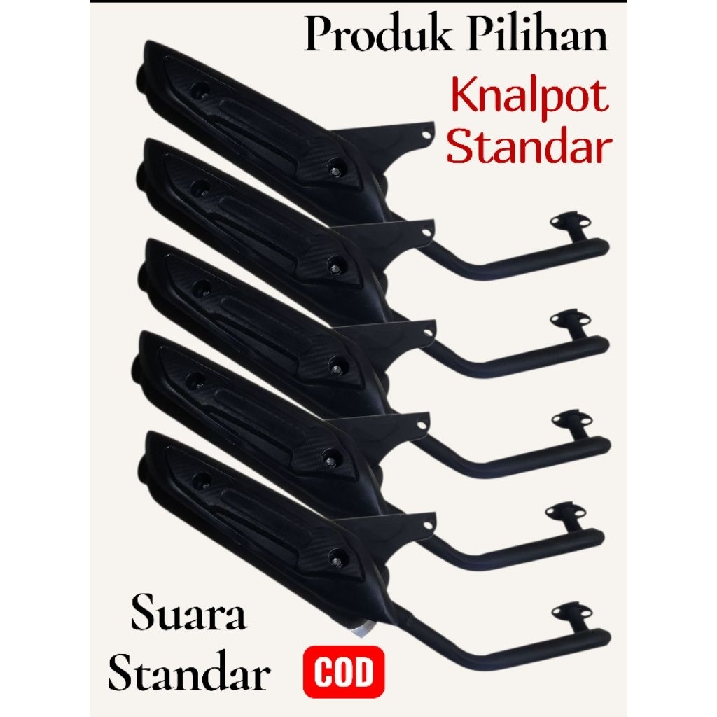 Knalpot Standar Beat / Scoopy | Suara Standar Halus