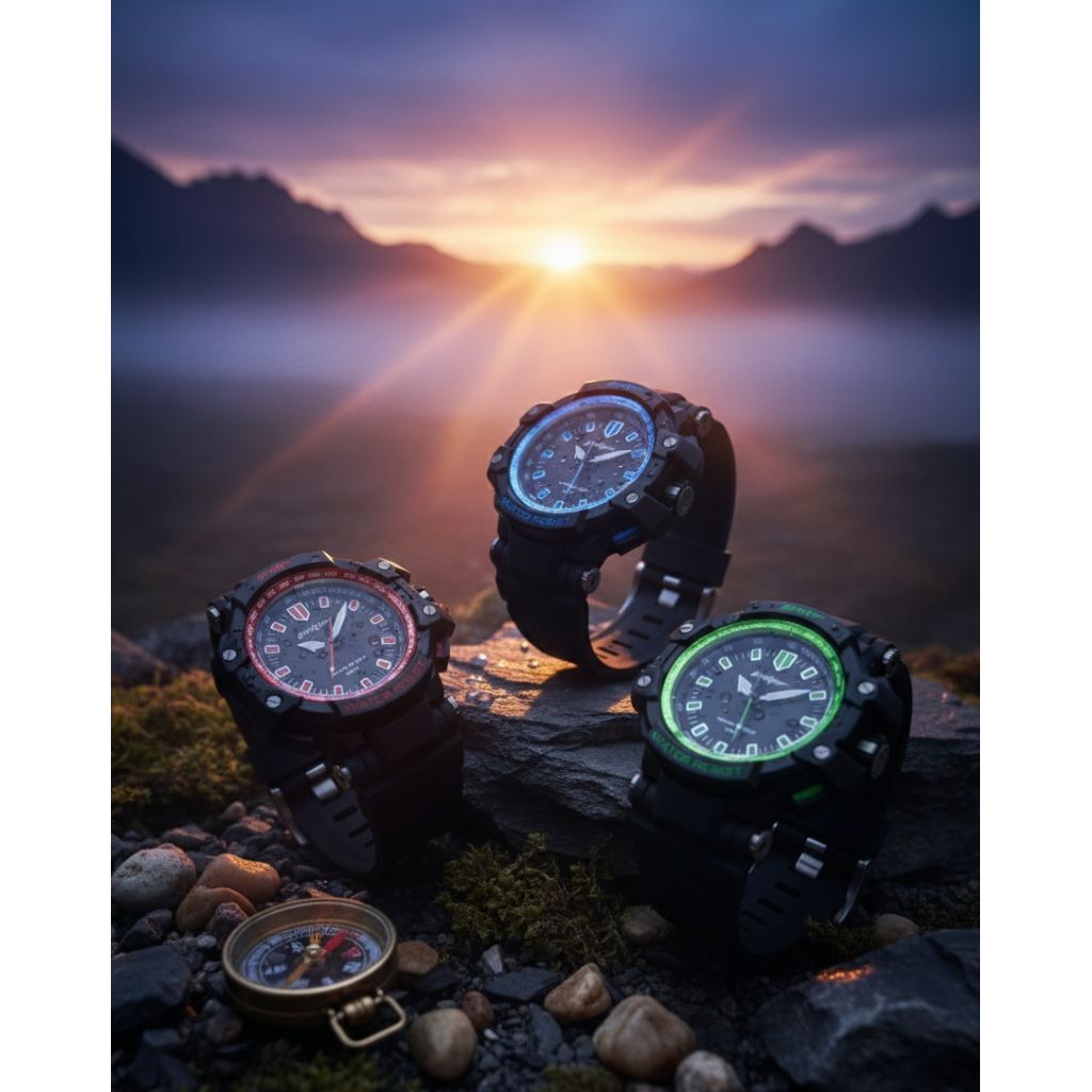 jam tangan pria Baywatch rubber 1509