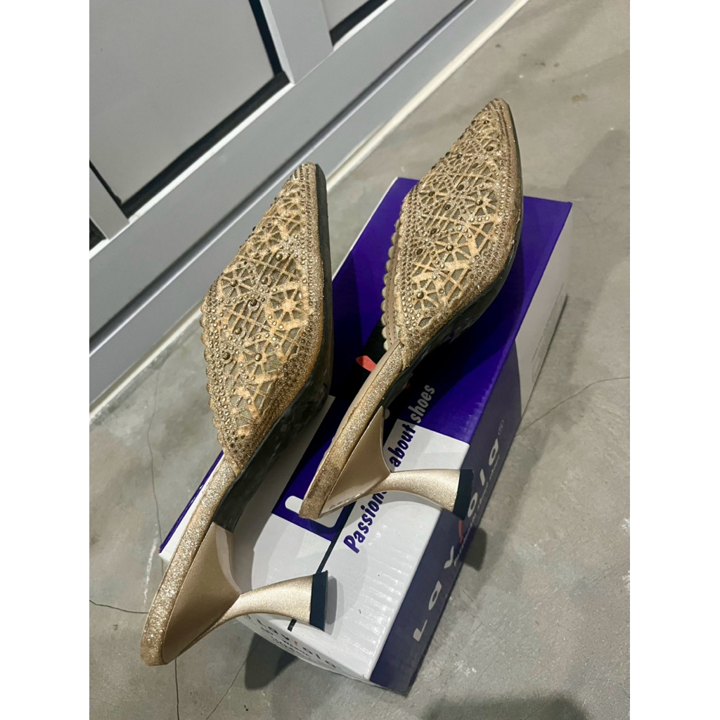 Preloved Laviola Heels pesta Heels kondangan