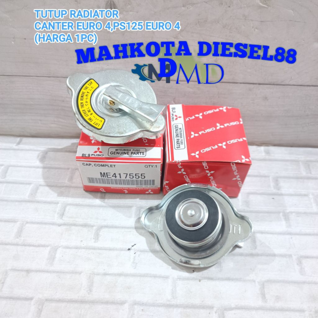 CAP TUTUP AIR RADIATOR CANTER EURO 4 PS125 EURO 4 TUTUP TANGKI RADIATOR CANTER EURO 4 PS125 EURO 4 M