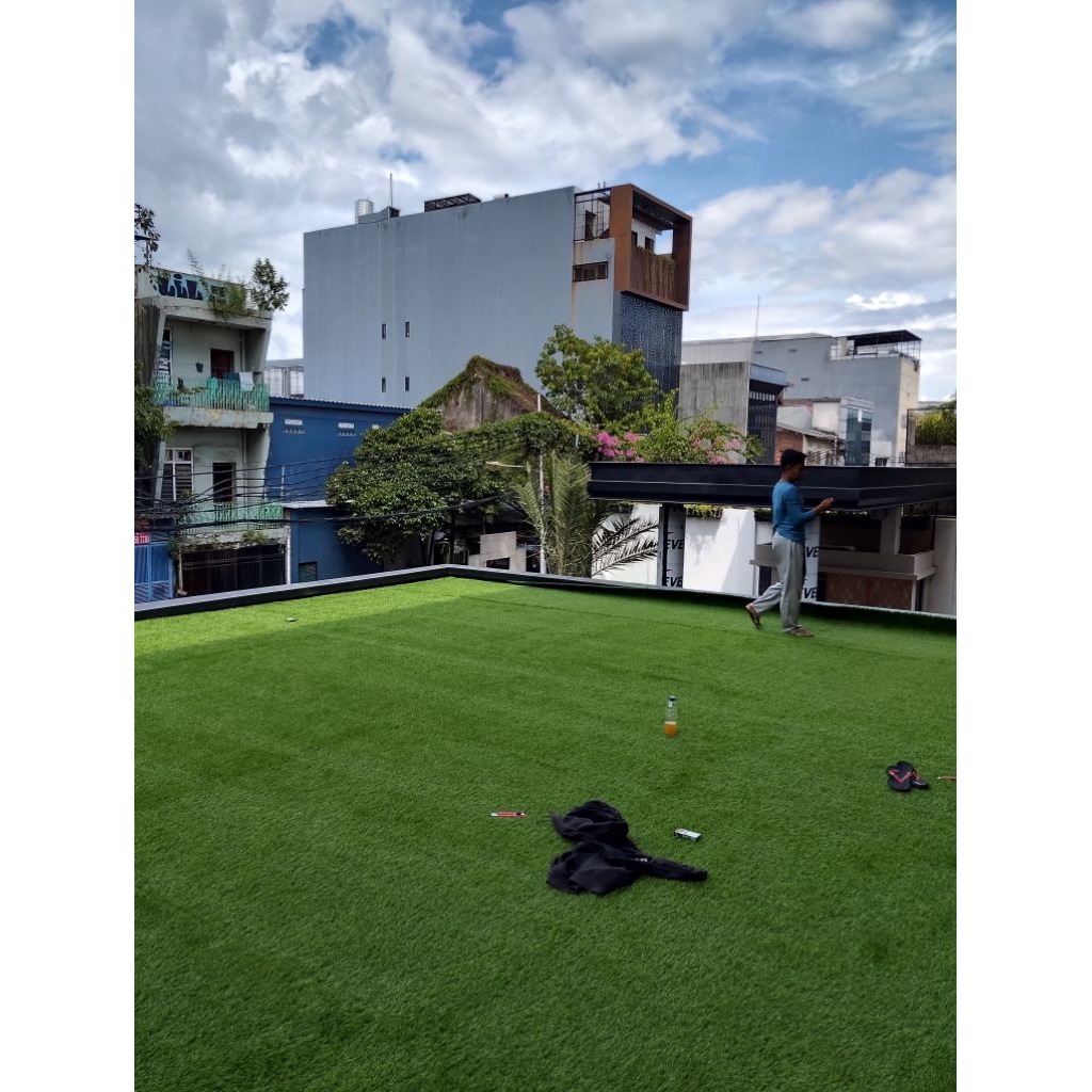 Karpet Rumput Sintetis 1 Roll 200 X 200 Tebal 2cm / Karpet Dekorasi / Karpet Sintetis Swiss Premium