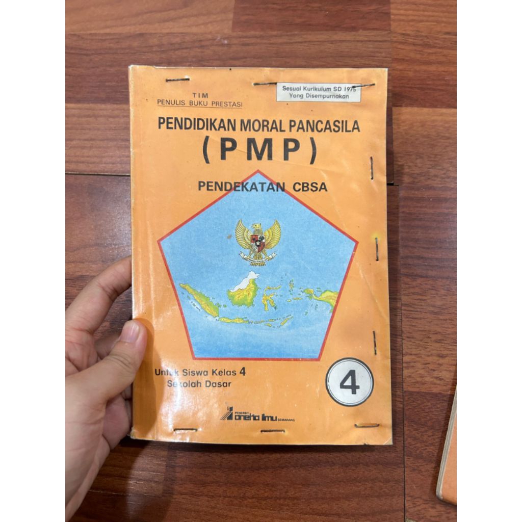 Buku - PENDIDIKAN MORAL PANCASILA (PMP) jilid 4 untuk SD KELAS 4