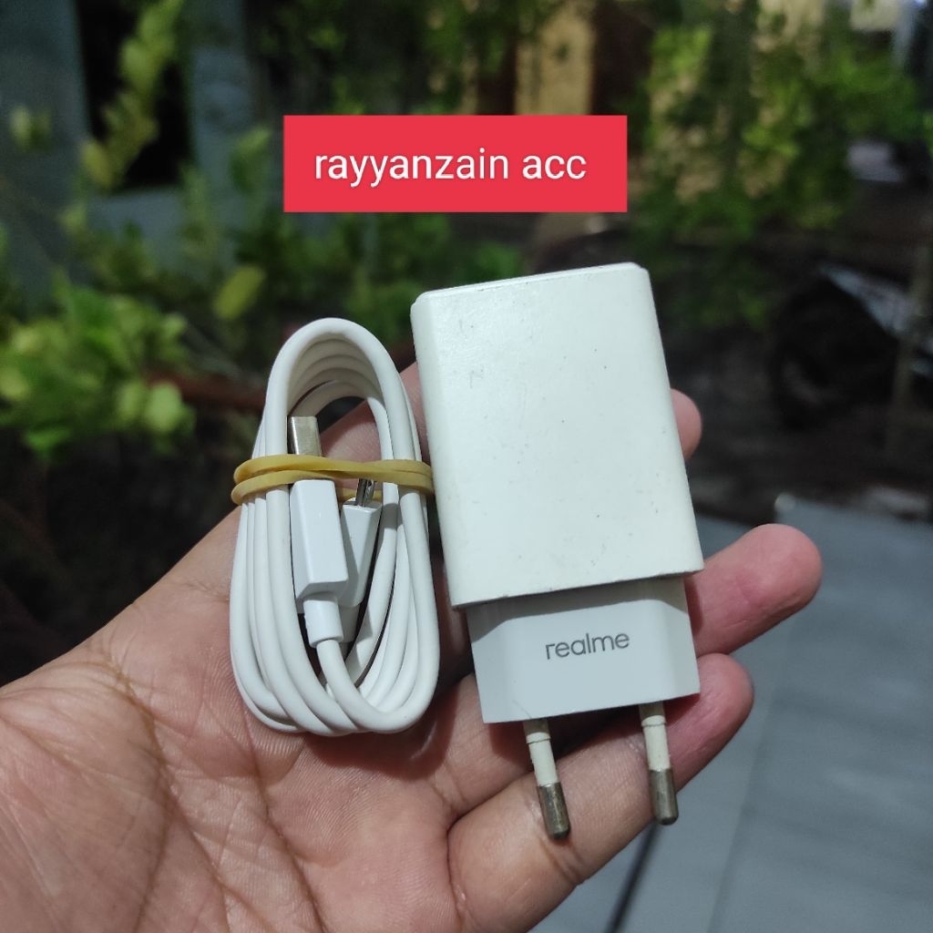 charger realme original bawaan copotan hp
