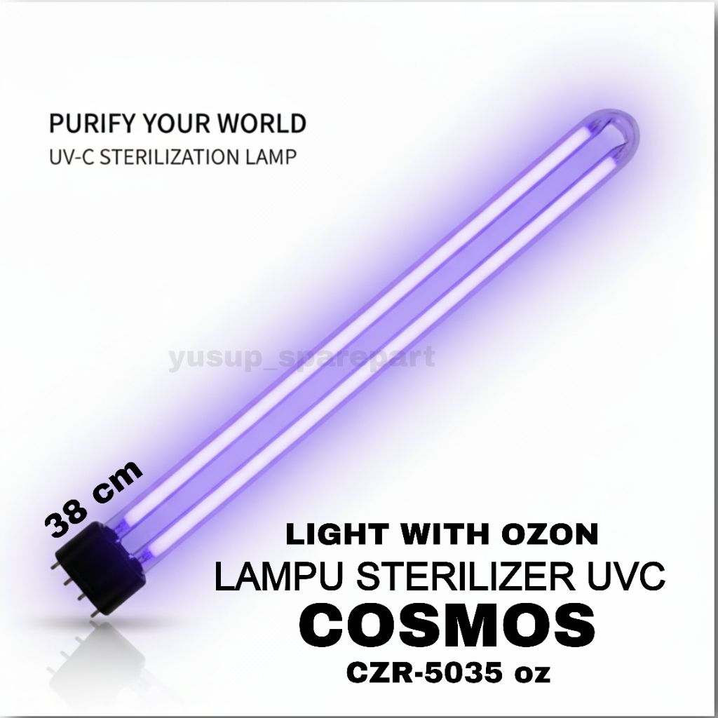 Lampu Sterilizer UVC Cosmos Original CZR-5035 oz