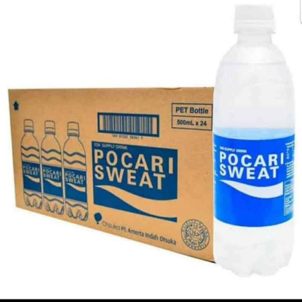 Minuman ion Pocari Sweat 500ml (1 Dus)