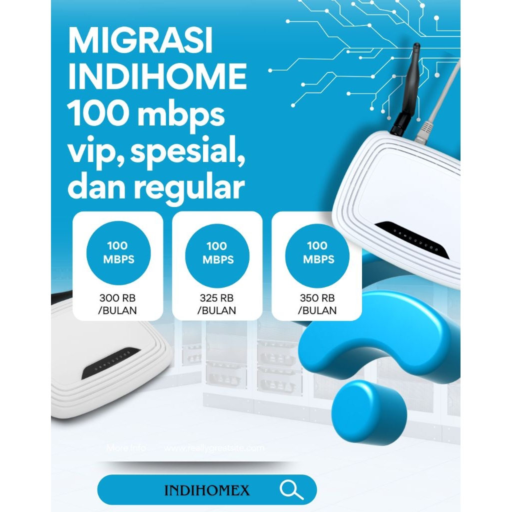 MIGRASI INDIHOME 100 MBPS