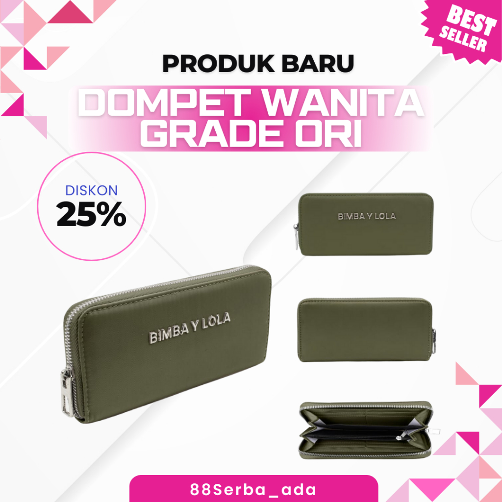 Dompet Wanita Grade Ori Import – Dompet Panjang Premium Branded