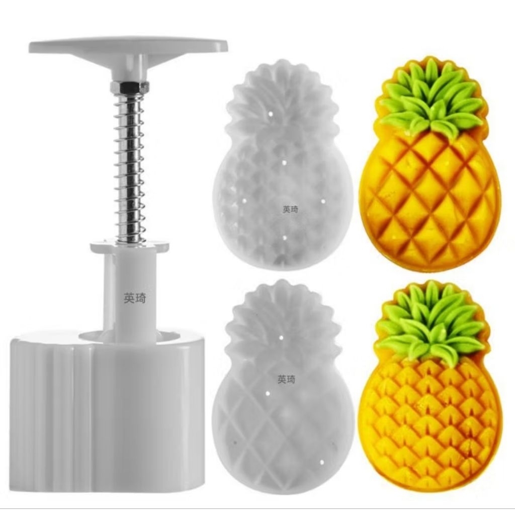 CETAKAN COOKIES NASTAR / BENTUK NANAS // CETAKAN KUE KUKIS BENTUK NANAS
