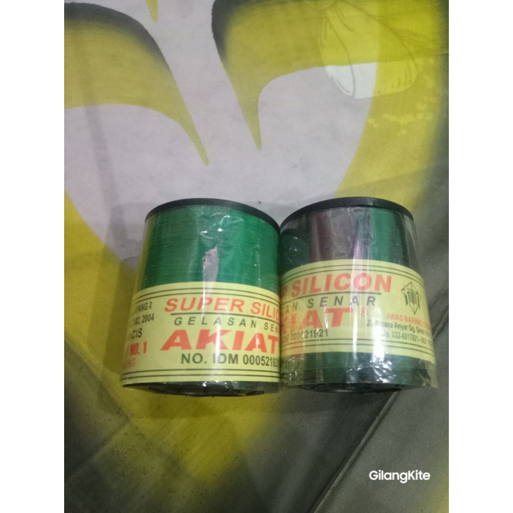 GELASAN LAYANGAN SUPER SILICONE AKIAT JUARA DUNIA ORIGINAL TAJAM 1000YARD