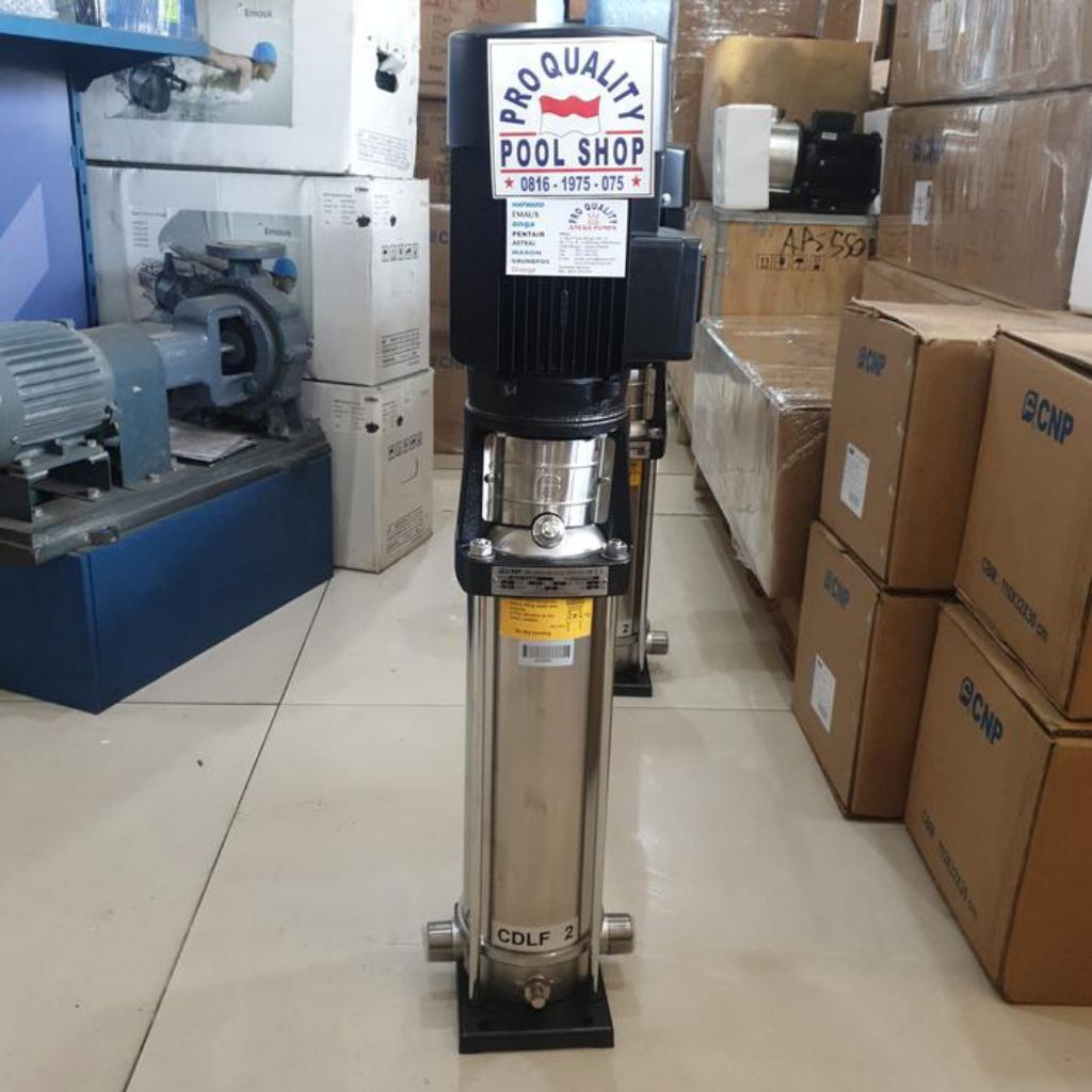 POMPA CNP CDLF 2-22 3PHASE 380V DRAT 11/4INCH CNP CDLF2-22LBWSR 3Hp