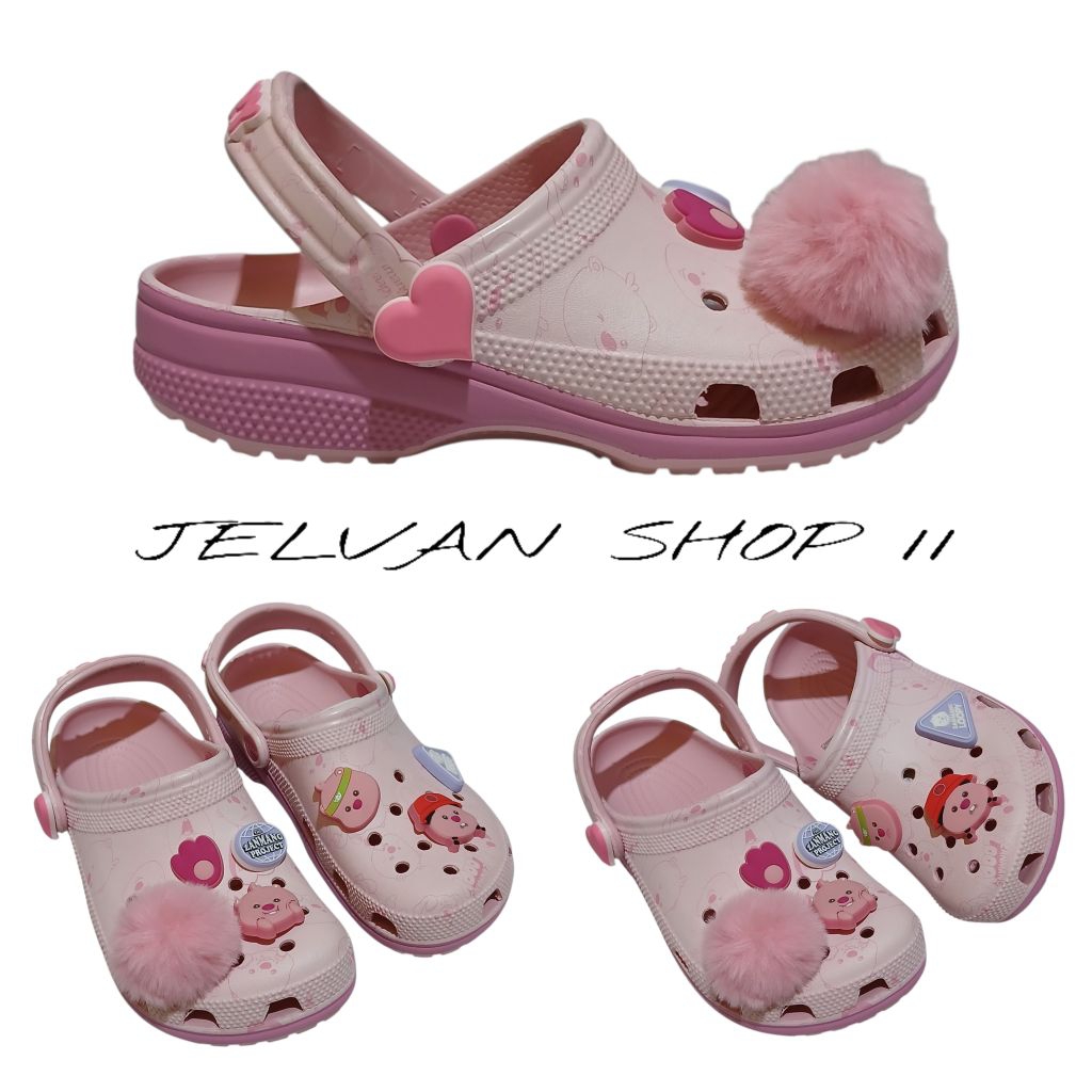 SANDAL CROCS LOOPY ZANMANG/SANDAL CROCS LOOPY/SANDAL CROCS DEWASA & ANAK-ANAK/SANDAL CROCS CHARACTER