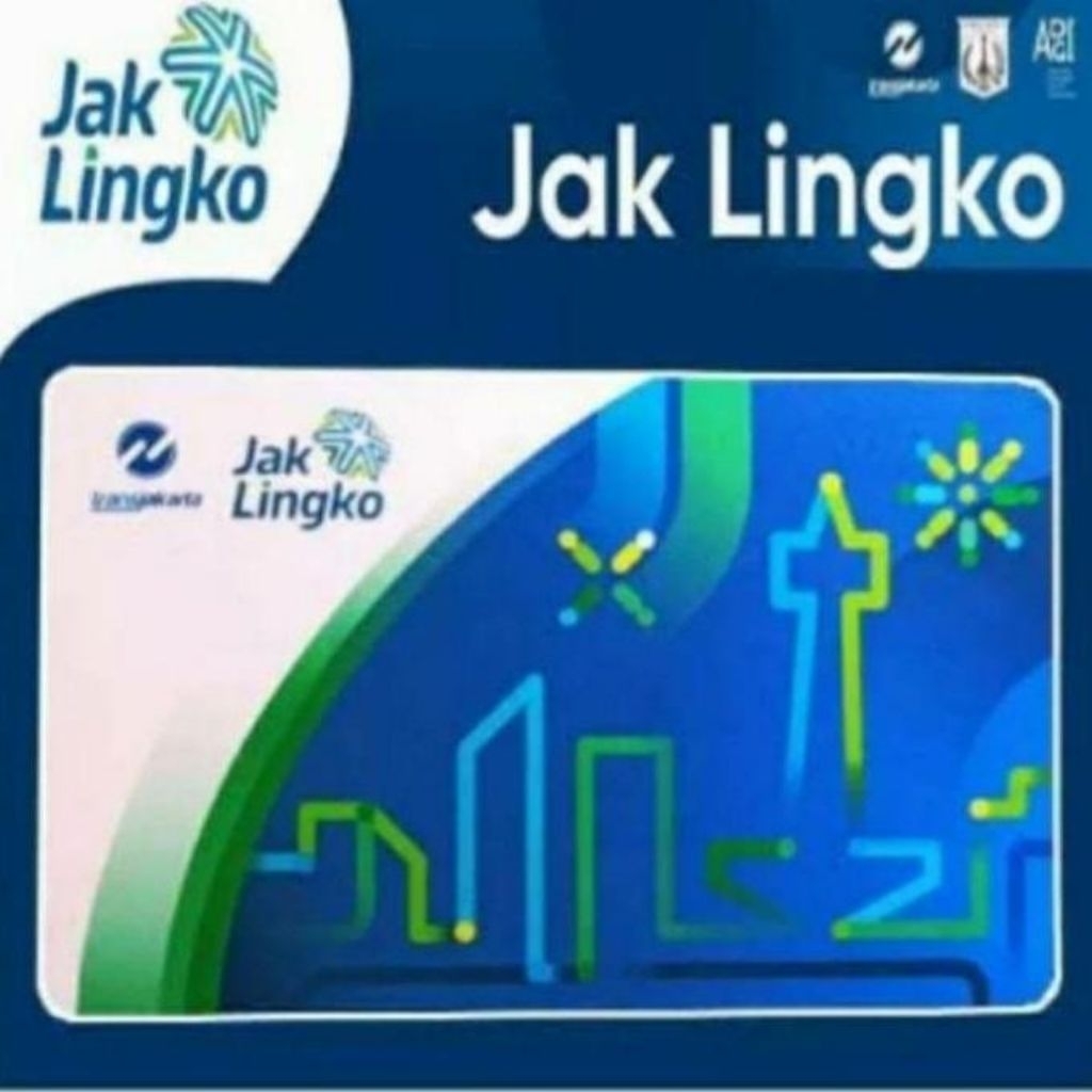 JakCard Jaklingko Bank DKI / Uang Elektronik / eMoney / Kartu Toll / JakLingko / MRT  / LRT / Commut