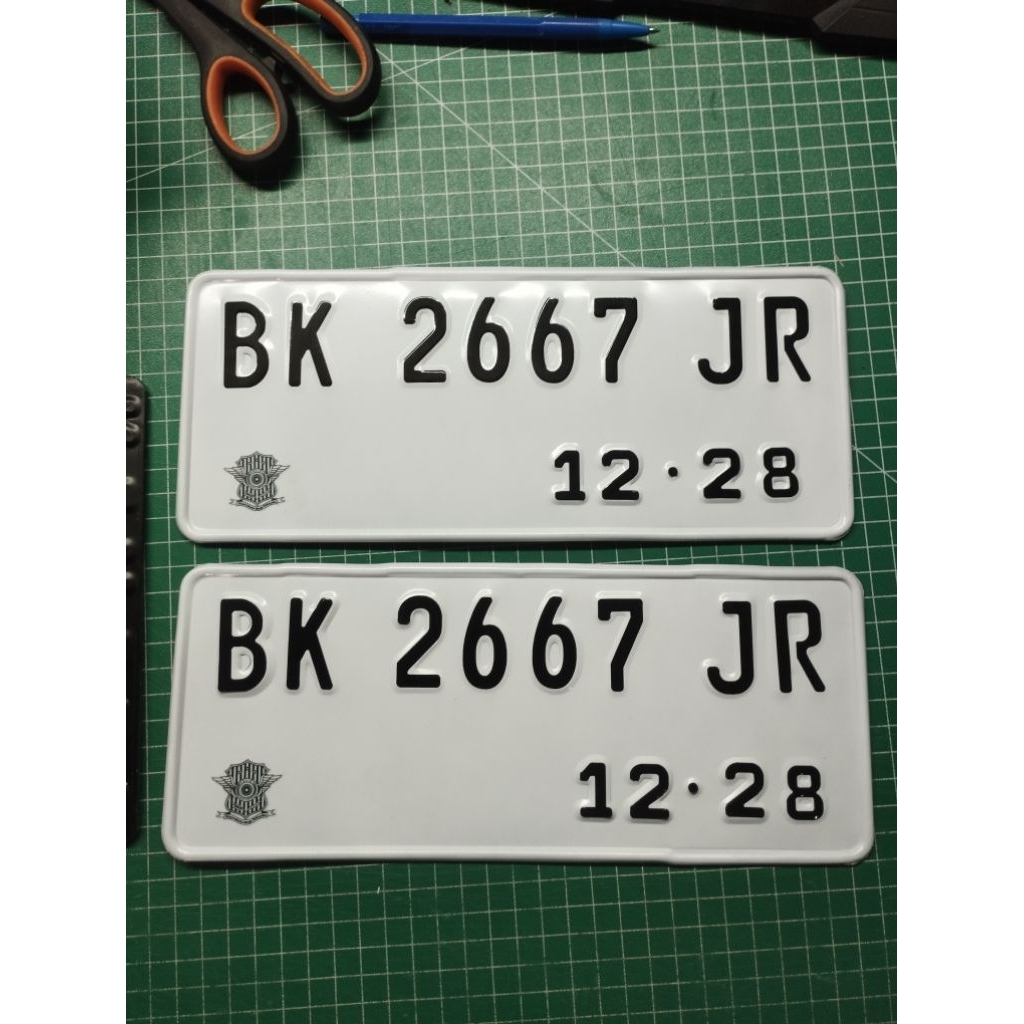 plat nomor setandar samsat