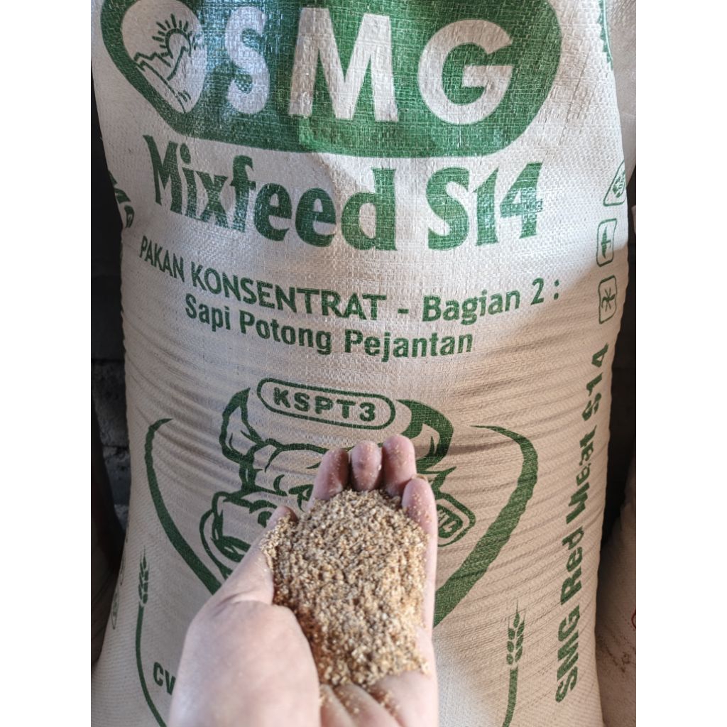 SMG MIXFEED S14 konsentrat penggemukan sapi 500g
